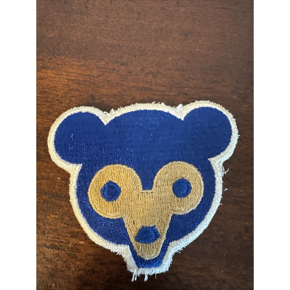 Vintage Chicago Cubs Patch BASEBALL 3"x3"